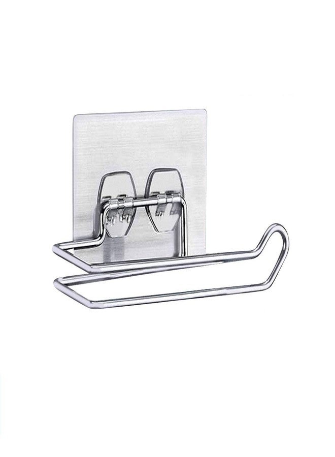 ZURATO Self Adhesive Wall Mount Towel Holder/Towel Stand/Toilet Paper Holder Multi-Function Towel Rack for Kitchen Bathroom Toilet, Under Cabinet,Garage, Laundry, Pantry (Towel Bar) - Image 1